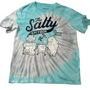 SpongeBob Classic Fit Cotton Short Sleeve Crew Tee Size Small